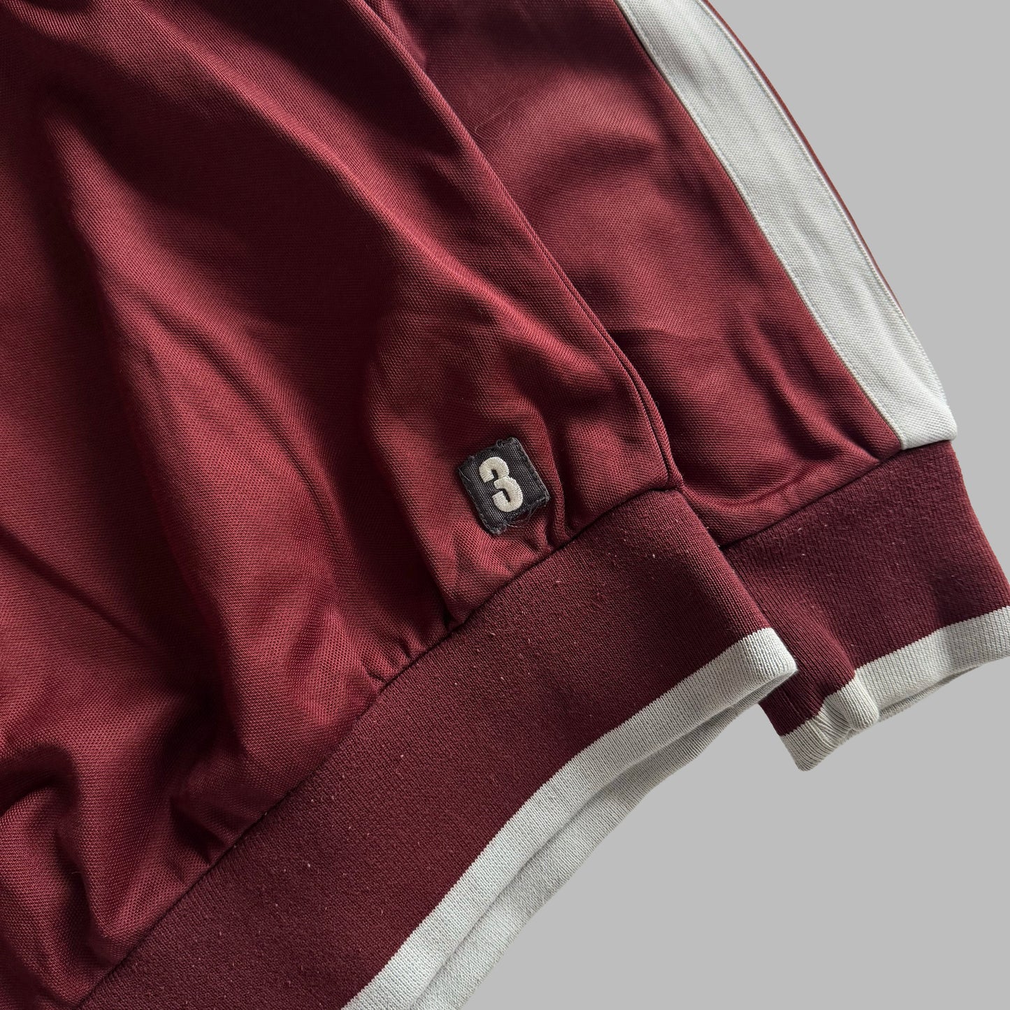 Y2K Adidas Striped Track Jacket - L