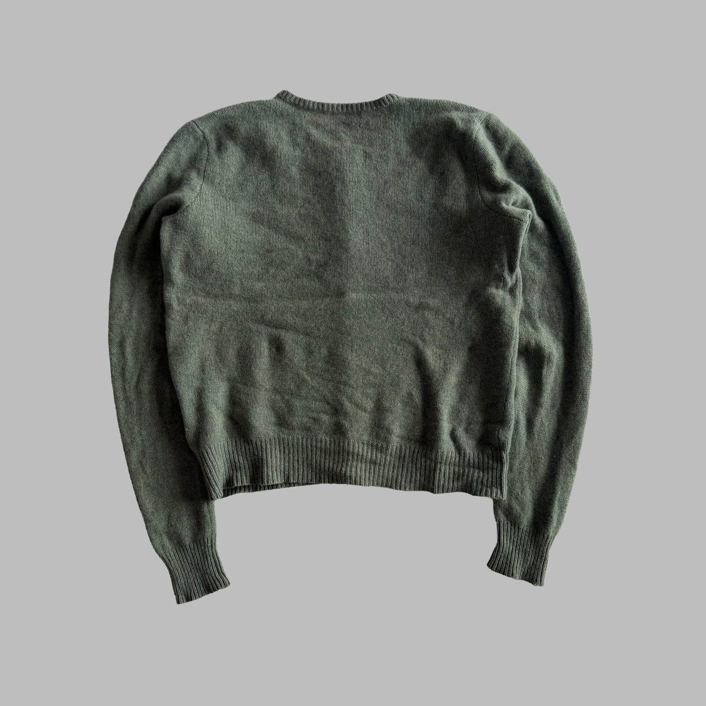 Y2K Polo Ralph Lauren Wool Knit - L