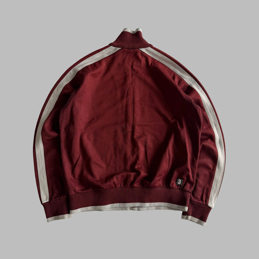 Y2K Adidas Striped Track Jacket - L
