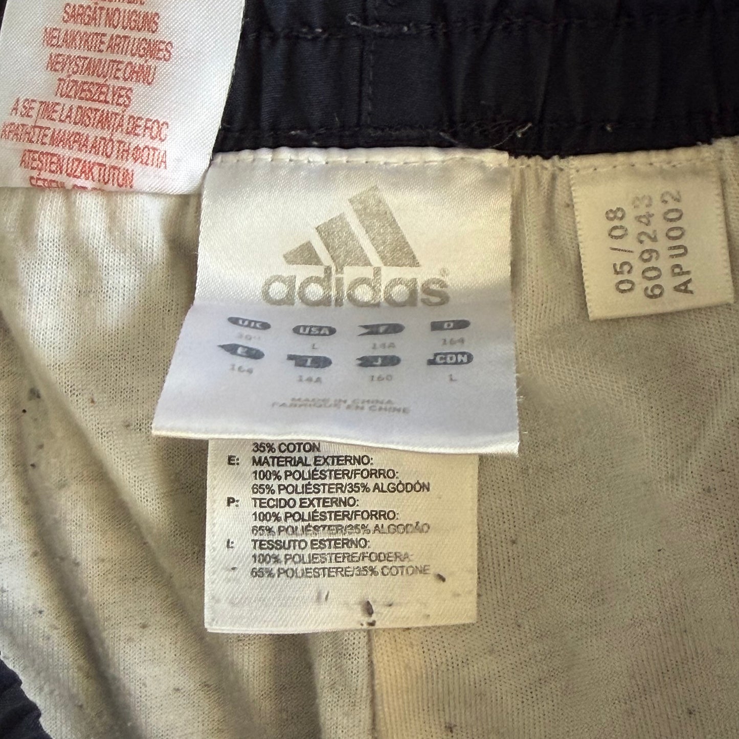 00s Adidas Baggy Track Pants - Small