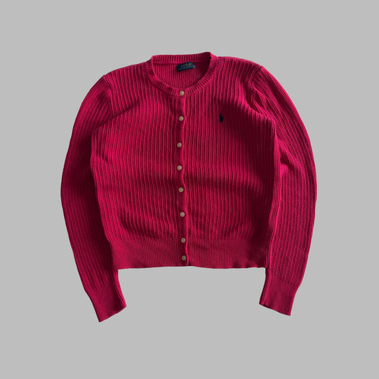 Polo Ralph Lauren Waffle Cardigan - M