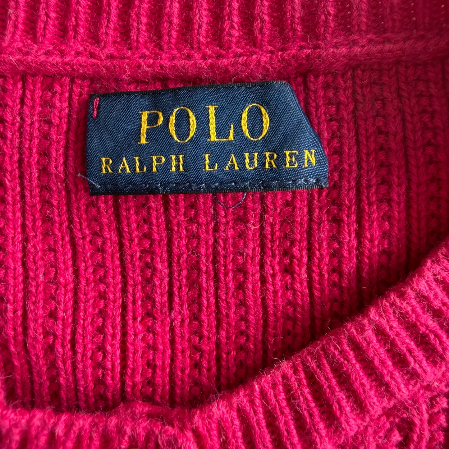 Polo Ralph Lauren Waffle Cardigan - M