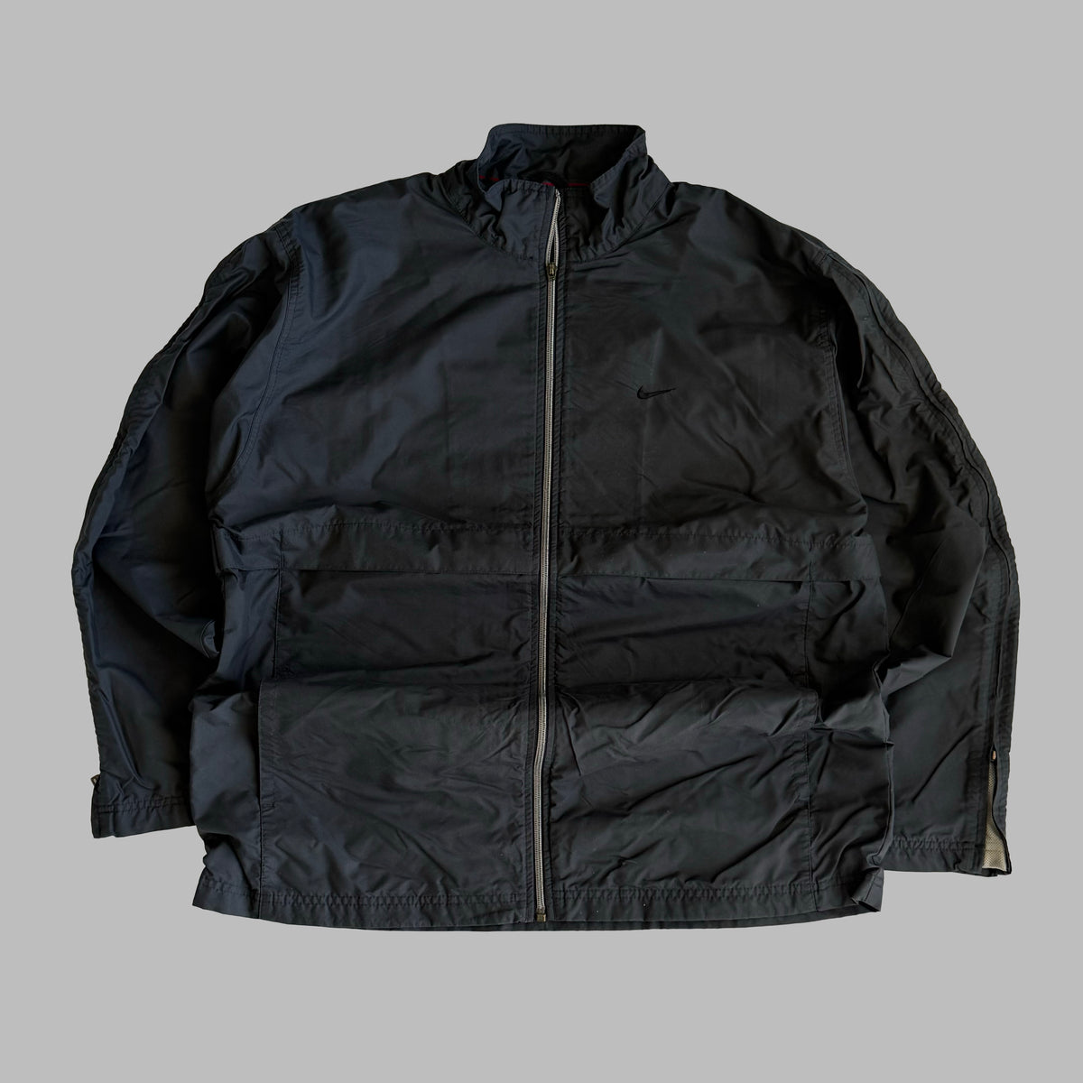 Y2K Nike Single Swoosh Track Jacket - L