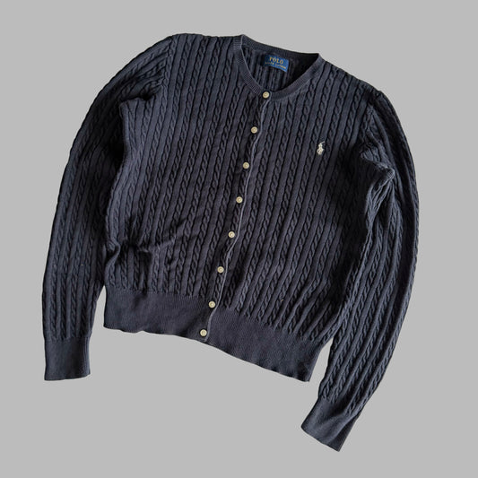 Ralph Lauren Cable Knit Cardigan - Medium