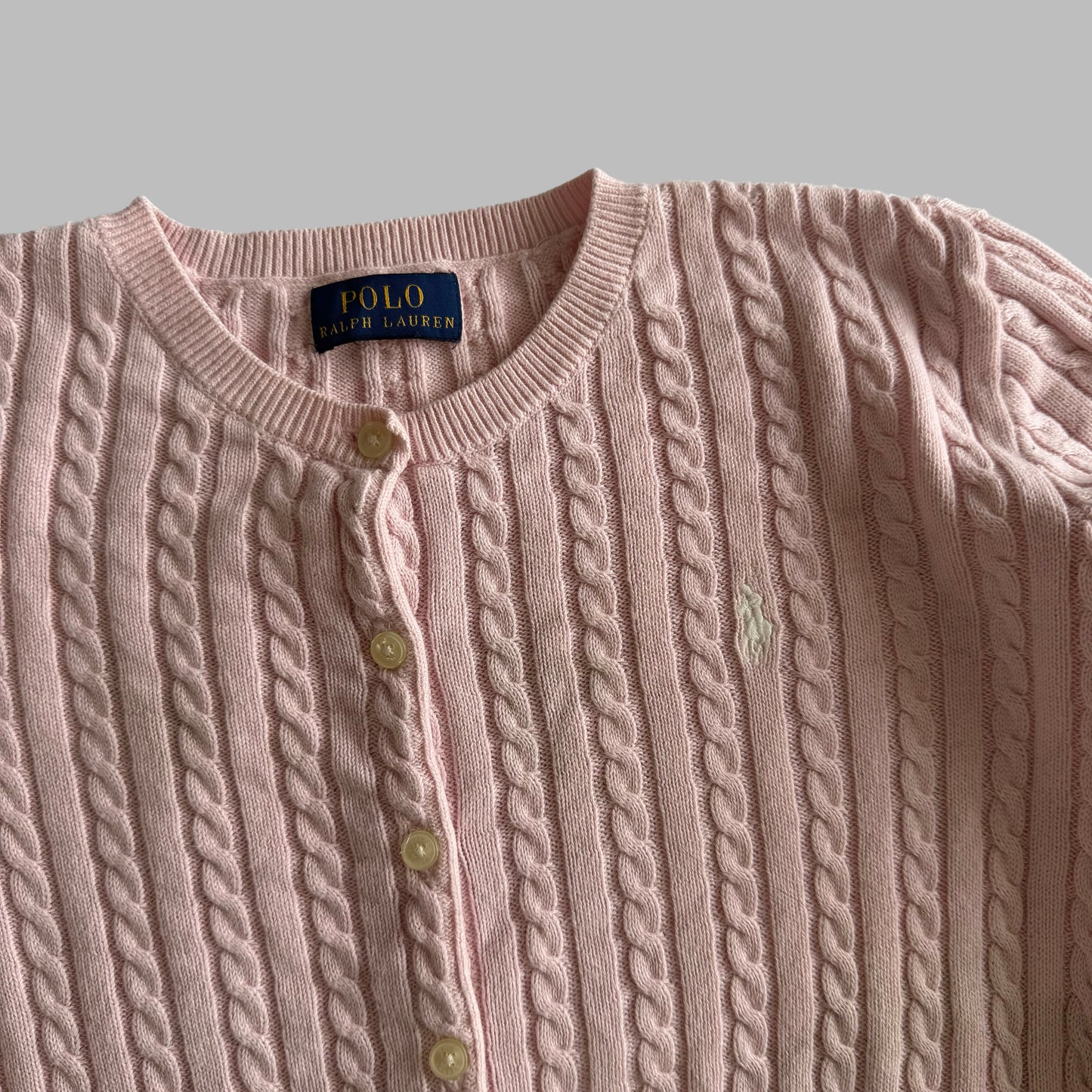 Polo Ralph Lauren Cable Knit Cardigan - S