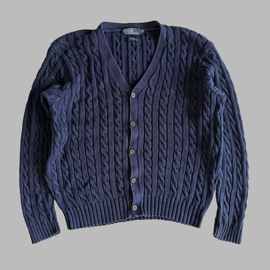Ralph Lauren Cable Knit Cardigan - XL