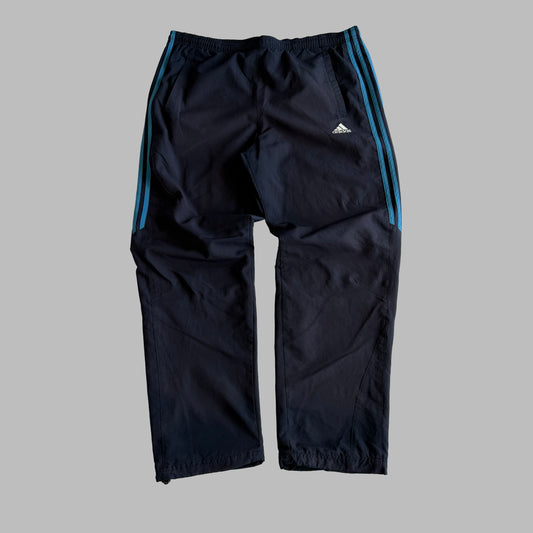 00s Adidas Wide Leg Track Pants - Large