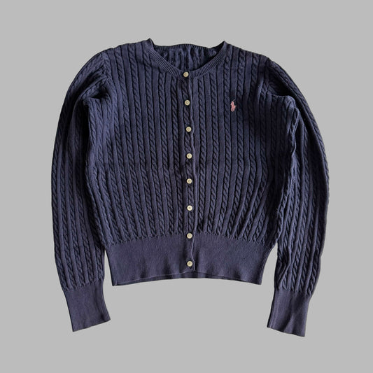 Ralph Lauren Cable Knit Cardigan - Small