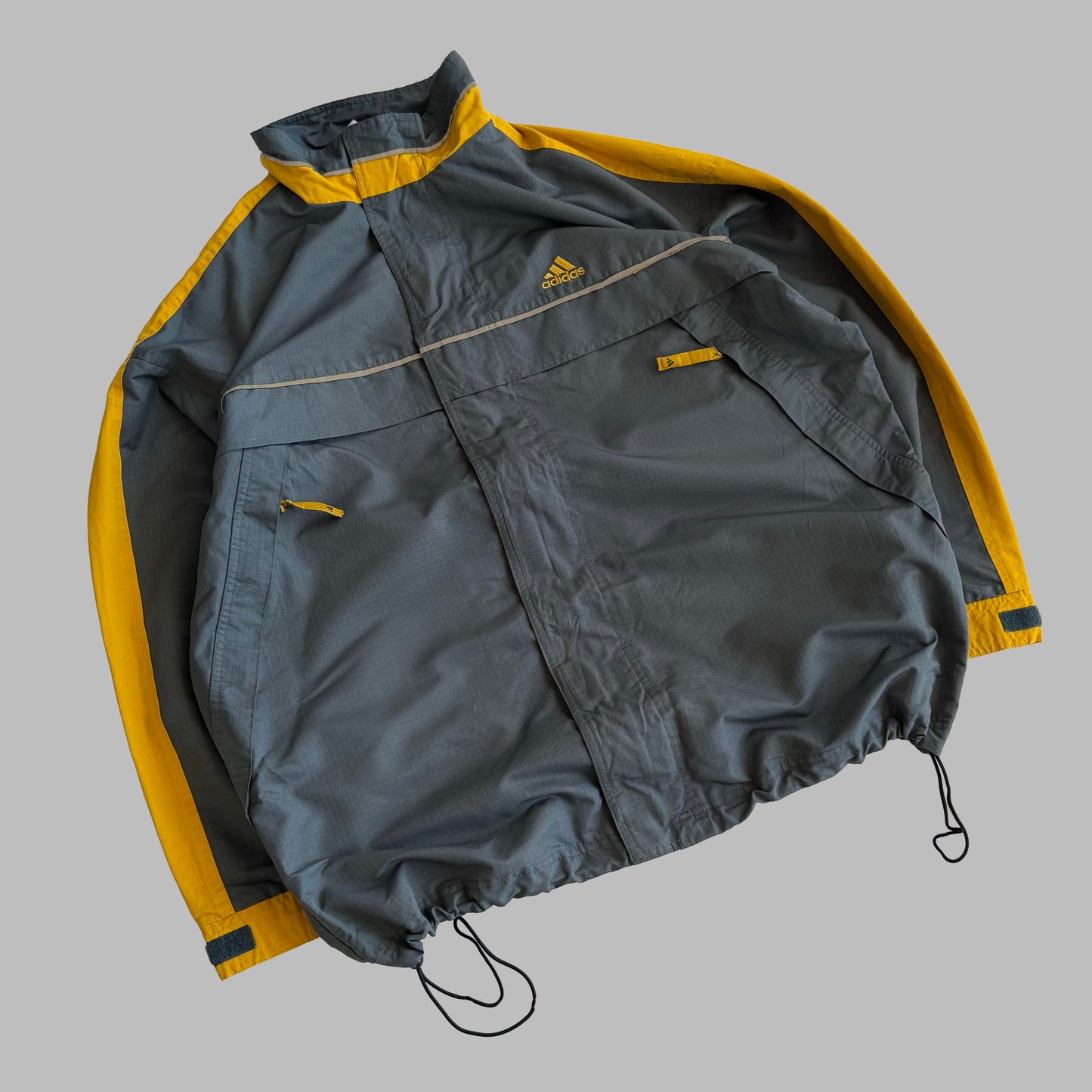 90s Adidas Striped Track Jacket - L