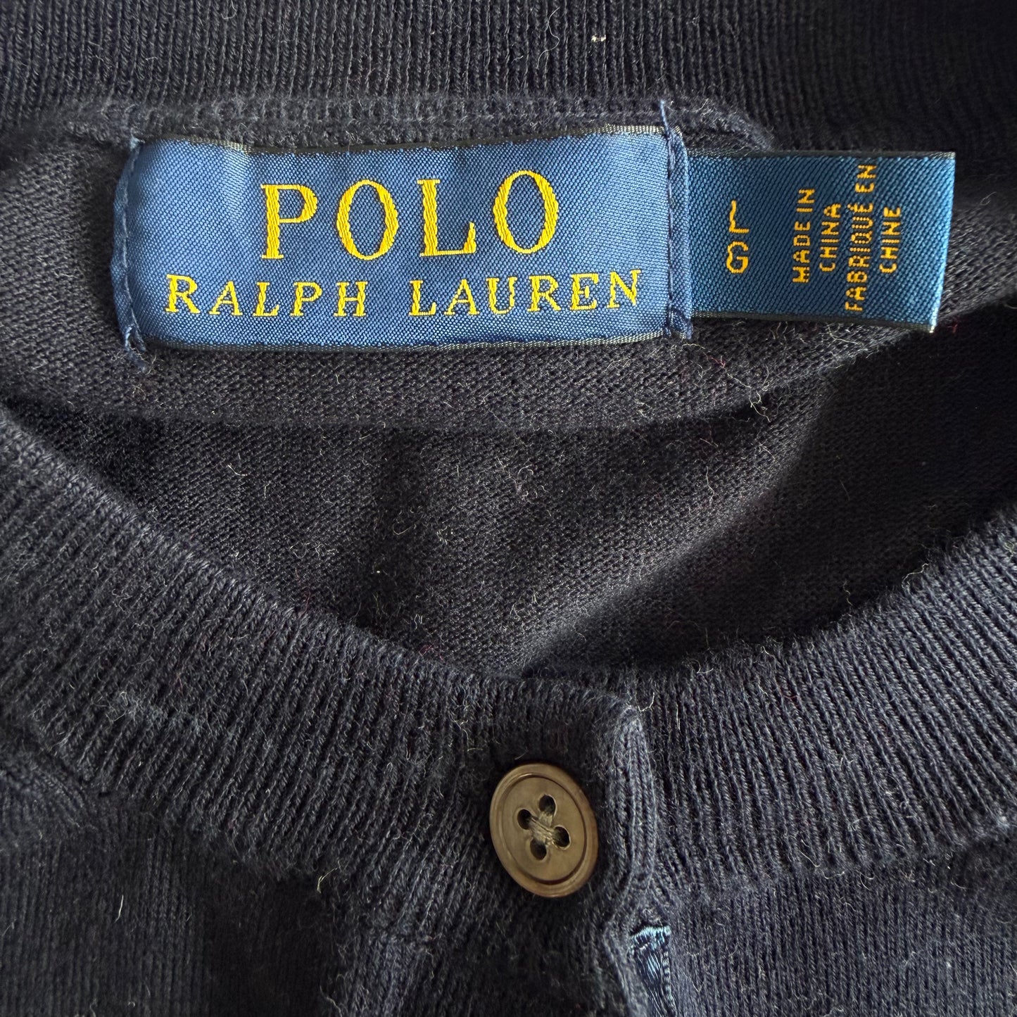Polo Ralph Lauren Light Cotton Cardigan - L