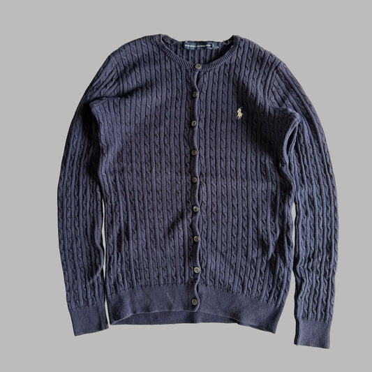 Ralph Lauren Cable Knit Cardigan - Small