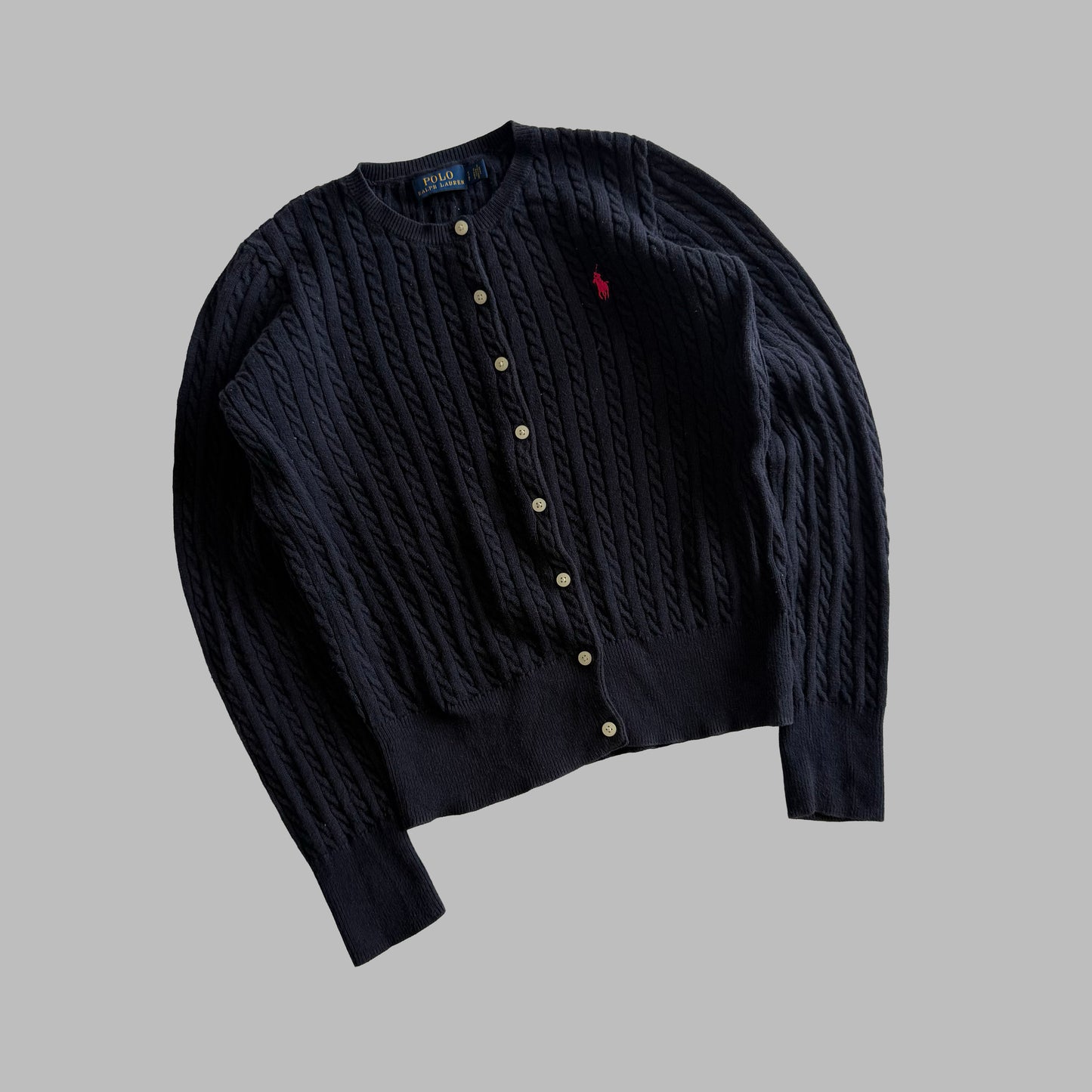 Polo Ralph Lauren Cable Knit Cardigan - S
