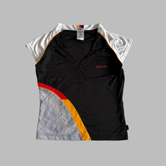Y2K Adidas Low Cut Activewear Top - M/L
