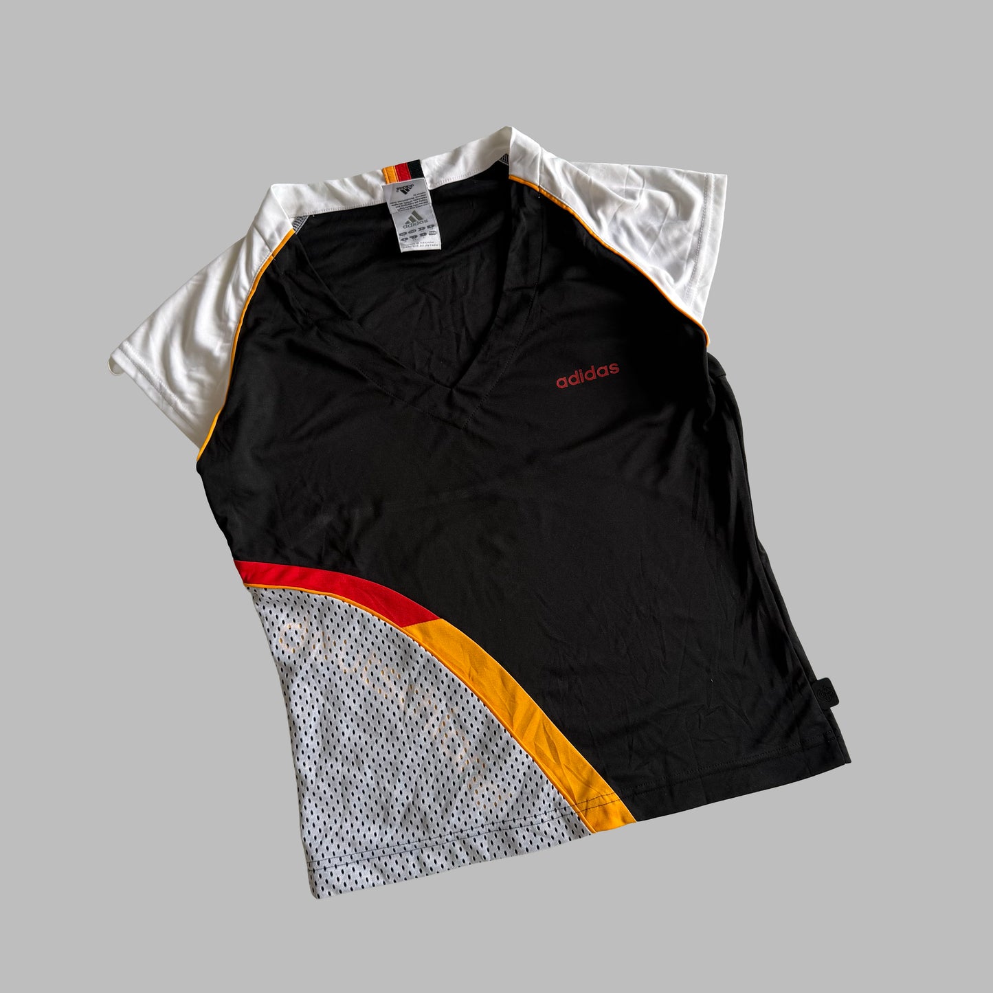 Y2K Adidas Low Cut Activewear Top - M/L