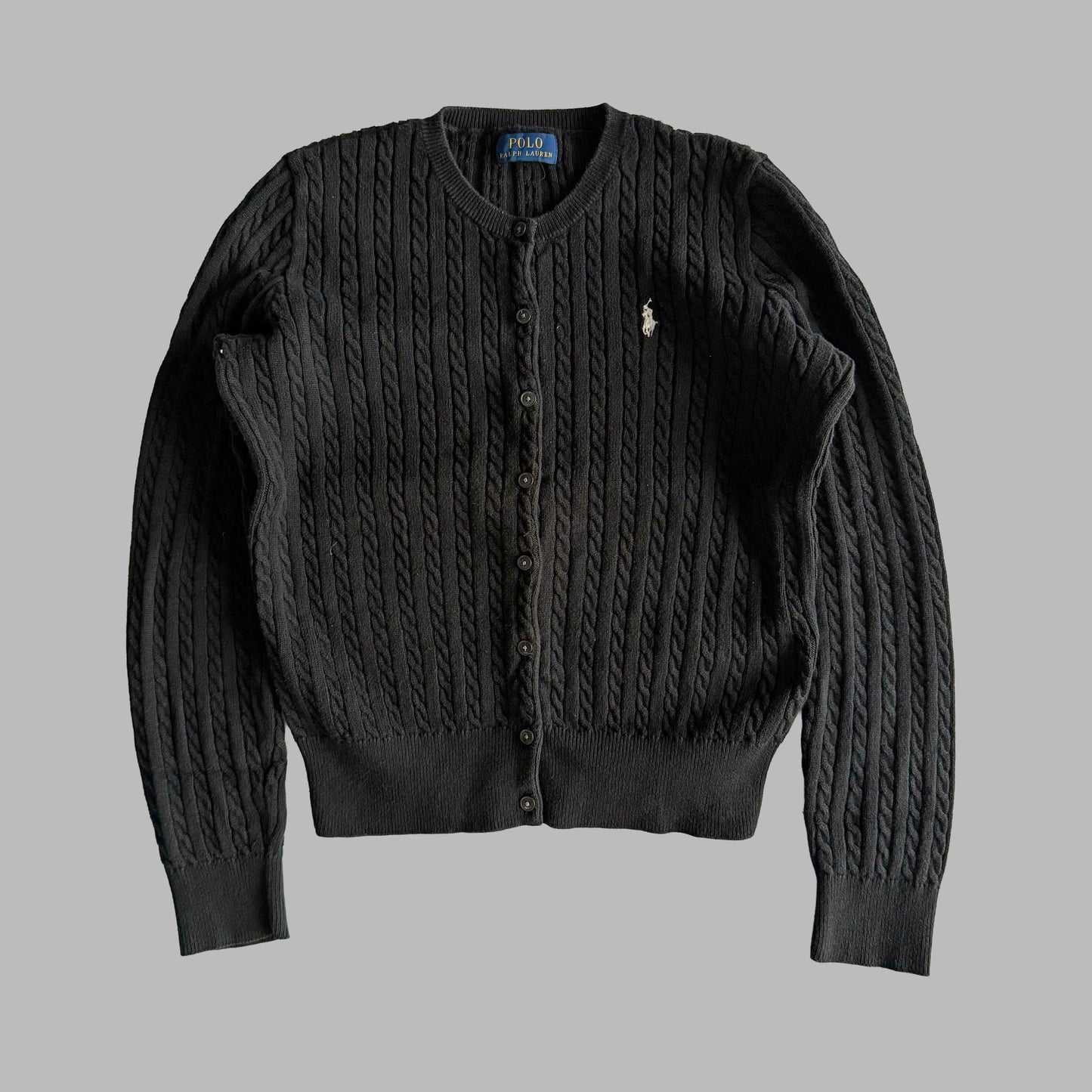 Ralph Lauren Cable Knit Cardigan - Medium