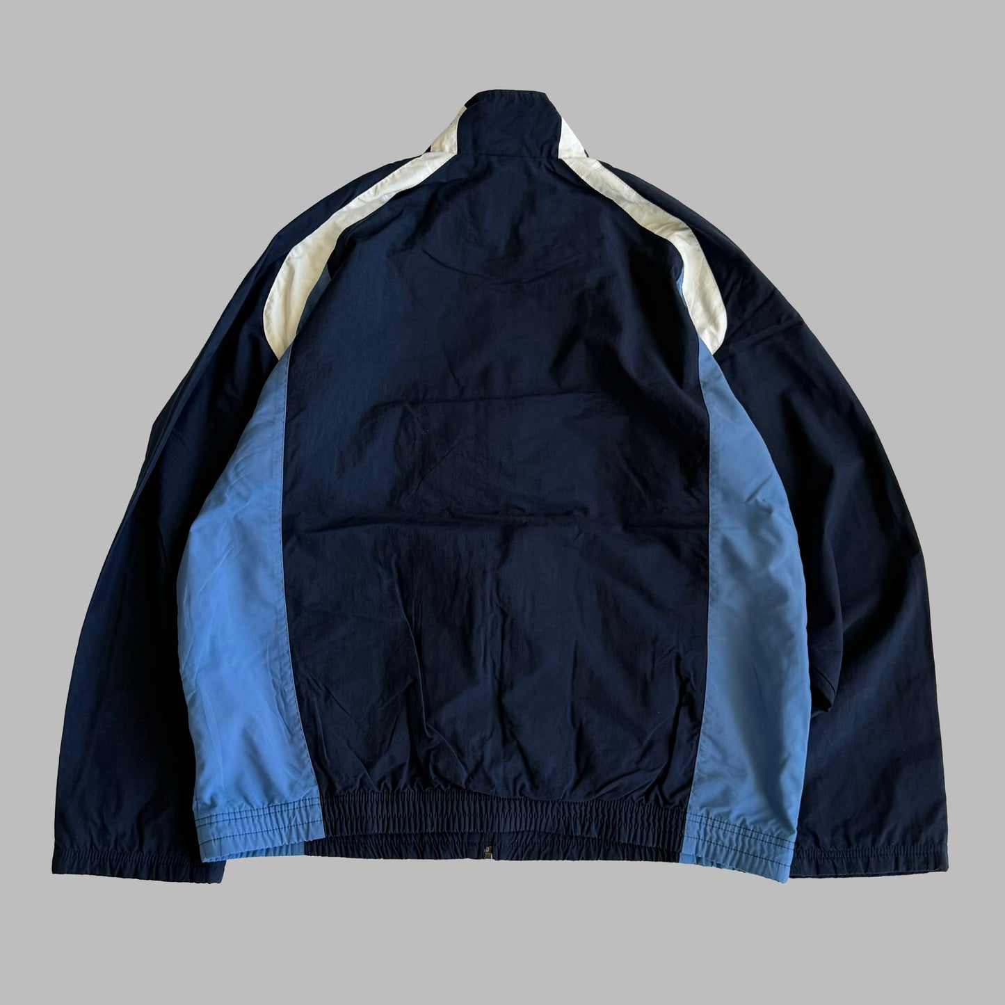 Y2K Nike Single Swoosh Panelled Track Jacket - XL