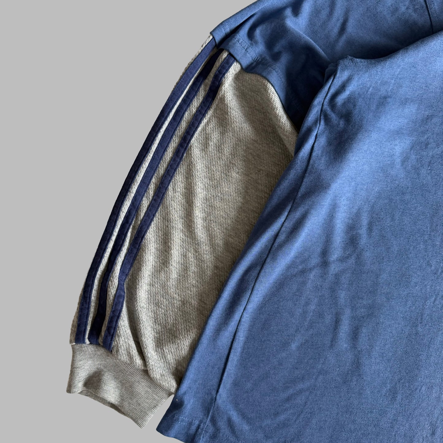 90s Adidas Three Stripe Longsleeve - M