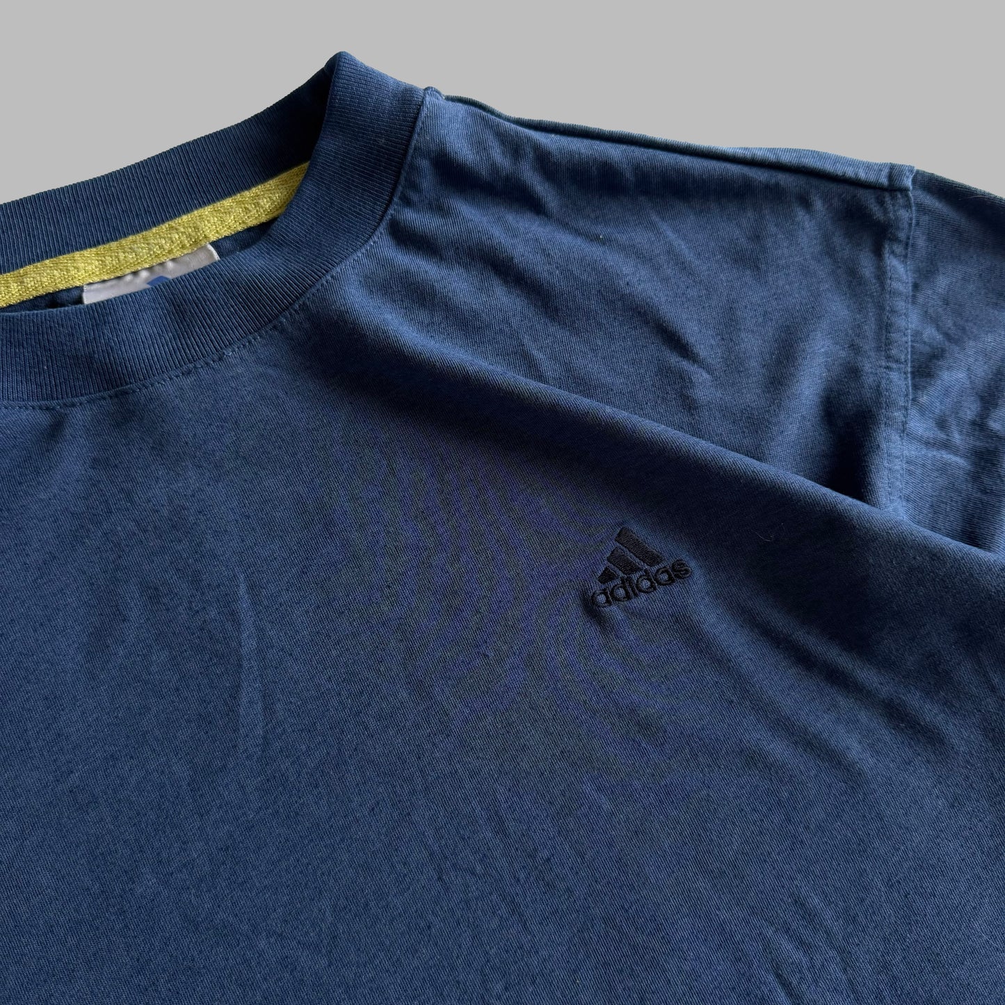 90s Adidas Three Stripe Longsleeve - M