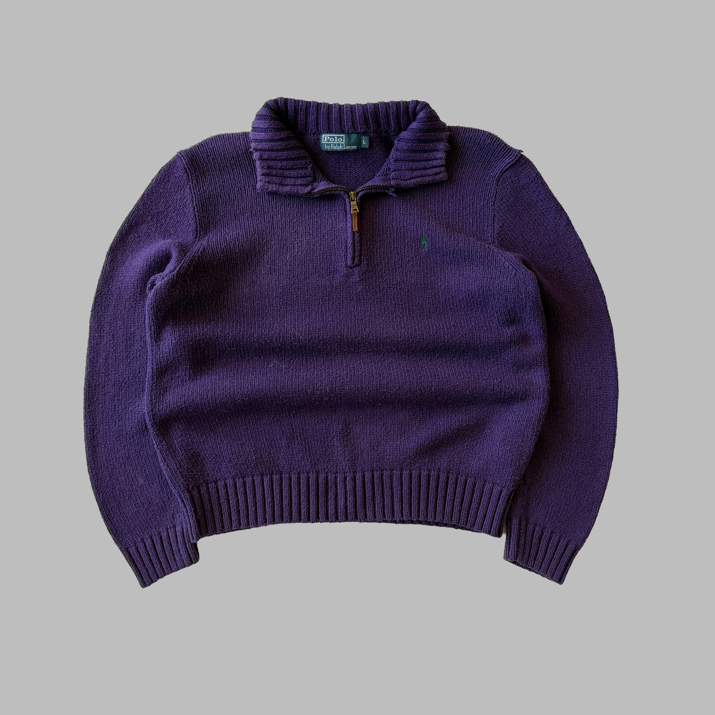 90s Polo Ralph Lauren Quarter Zip - L