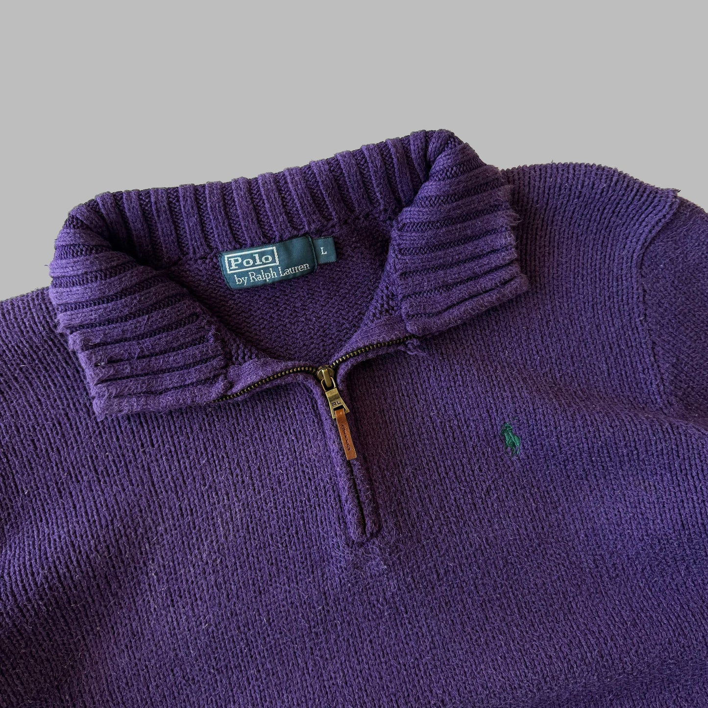 90s Polo Ralph Lauren Quarter Zip - L