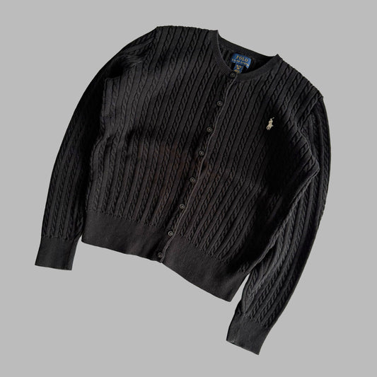 Ralph Lauren Cable Knit Cardigan - Medium