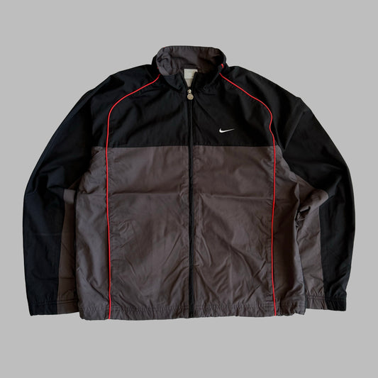 Y2K Nike Panelled Track Jacket - M