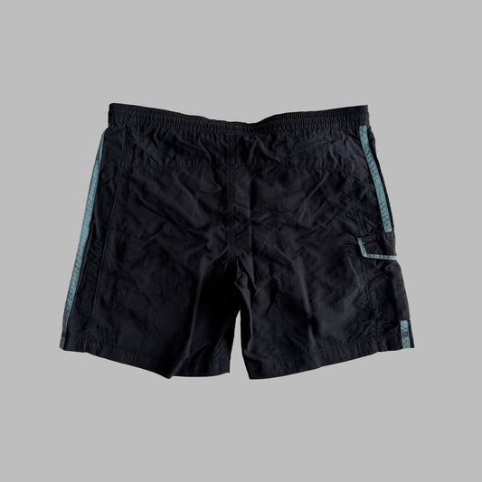 Y2K Adidas Three Stripe Mini Shorts - S