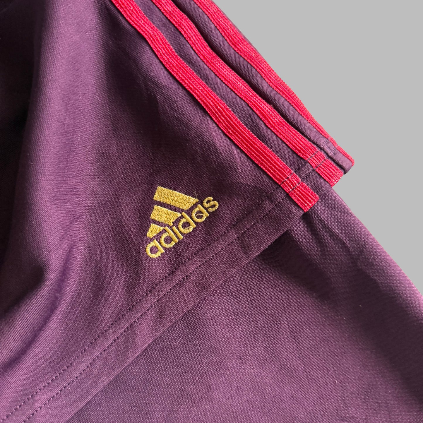 Y2K Adidas Wide Leg Skirt Track Pants - M