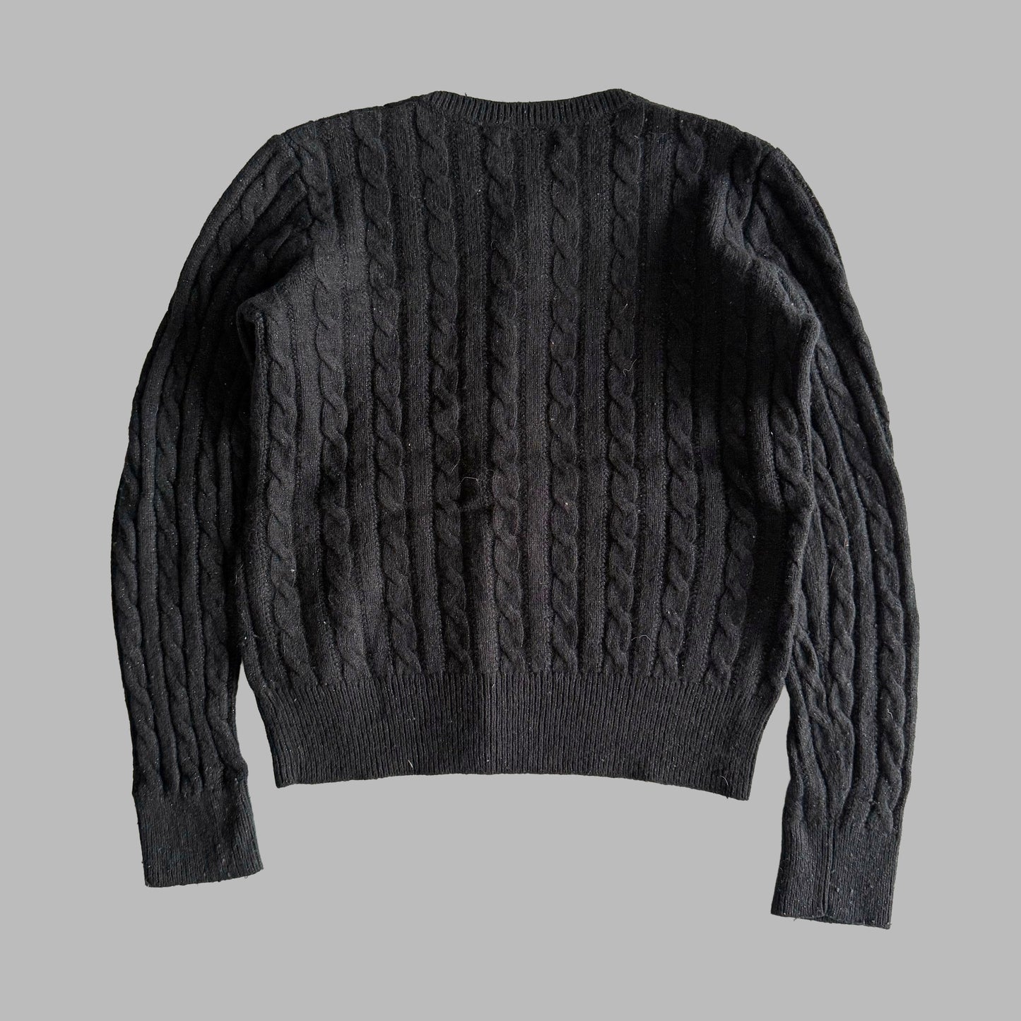 Ralph Lauren Cable Knit Cardigan - Small