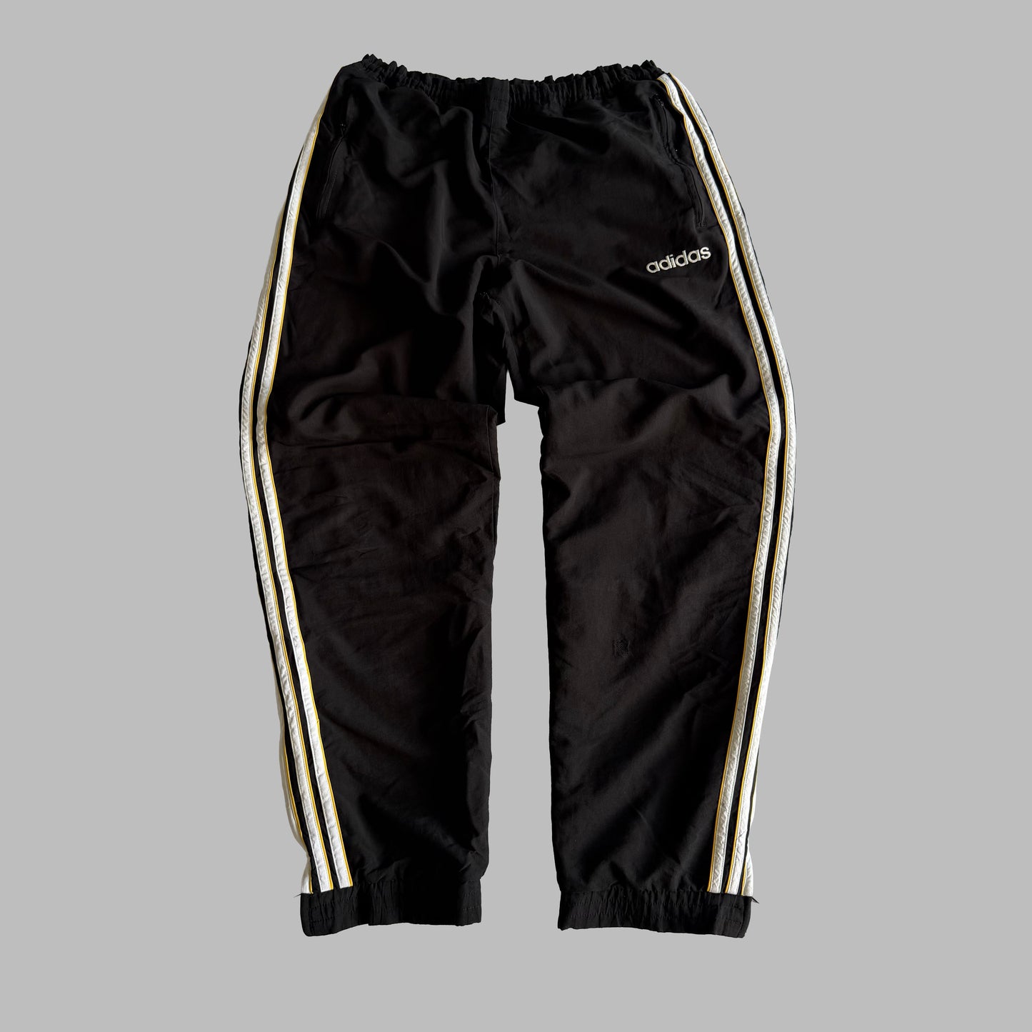 90s Adidas Baggy Track Pants - Medium