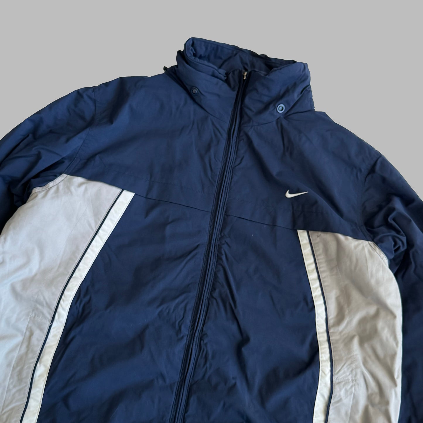 Y2K Nike Insulated Hooded Jacket - M