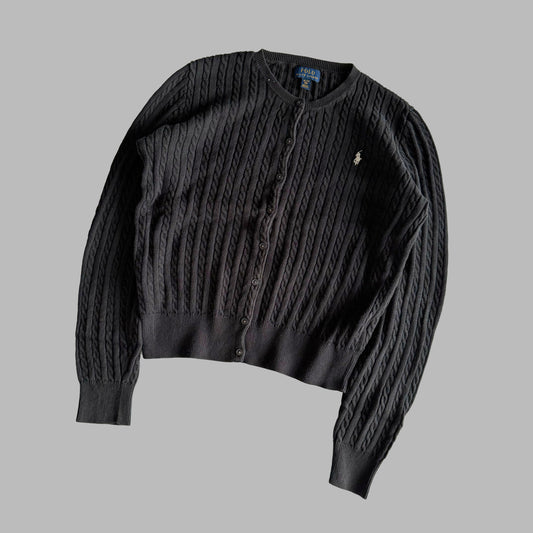 Ralph Lauren Cable Knit Cardigan - Medium