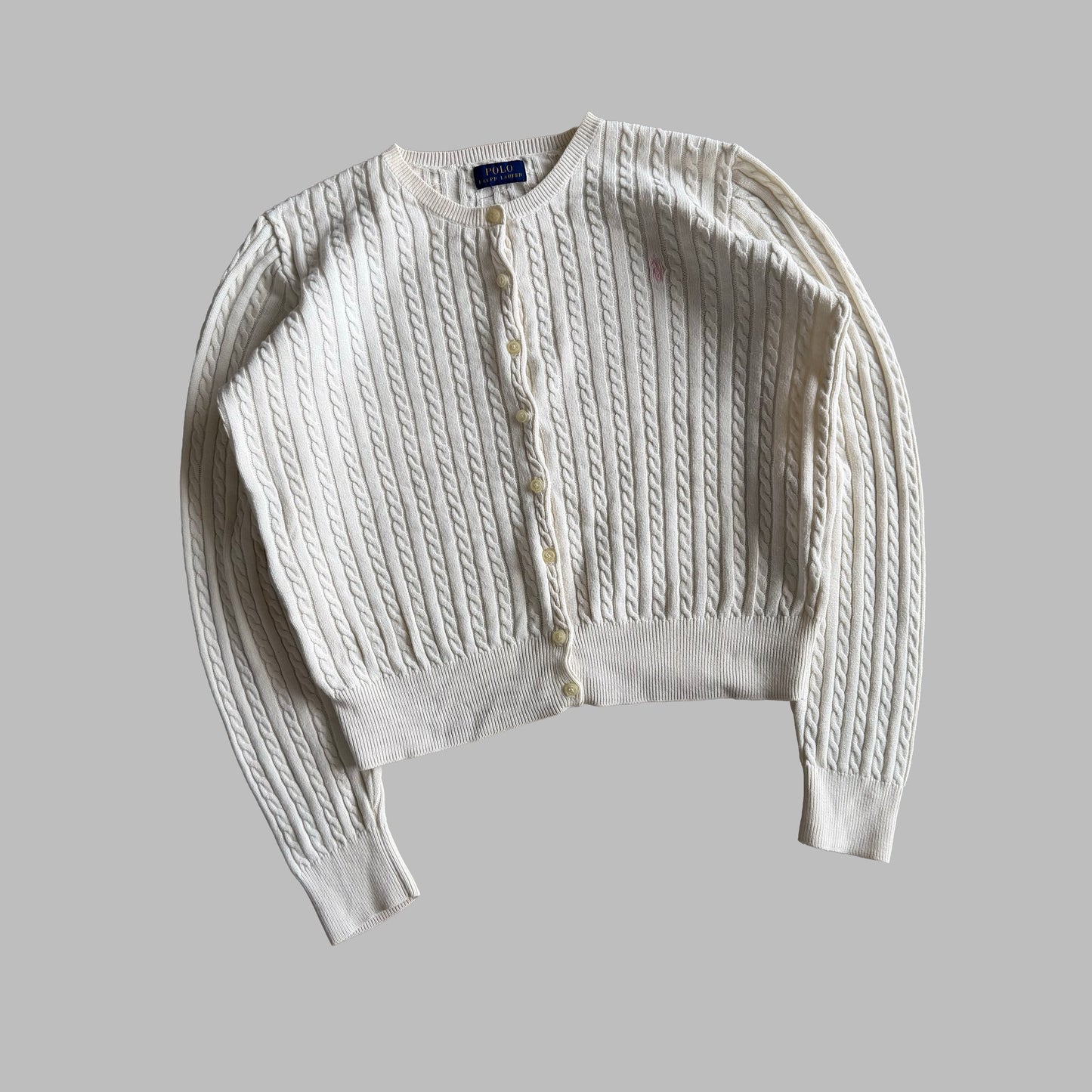 Polo Ralph Lauren Cable Knit Cardigan - M