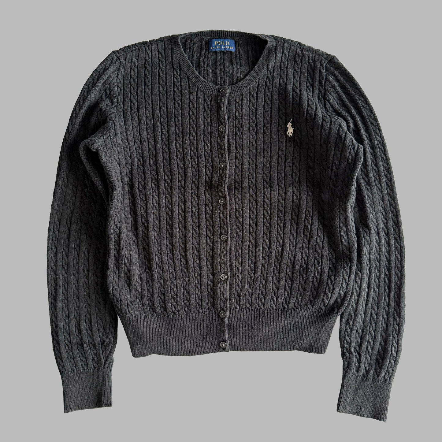 Ralph Lauren Cable Knit Cardigan - Medium