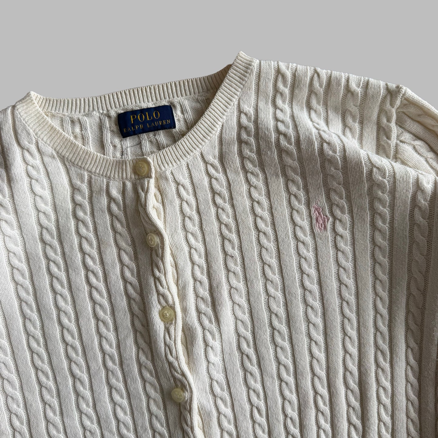 Polo Ralph Lauren Cable Knit Cardigan - M