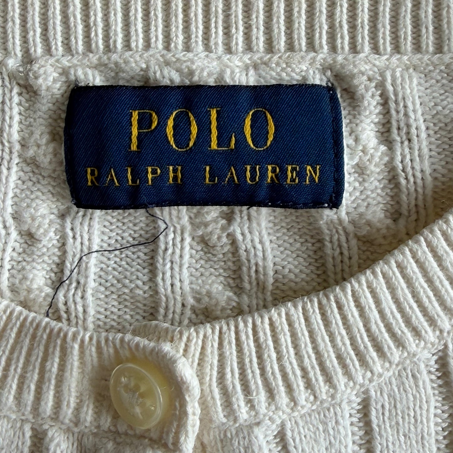 Polo Ralph Lauren Cable Knit Cardigan - M