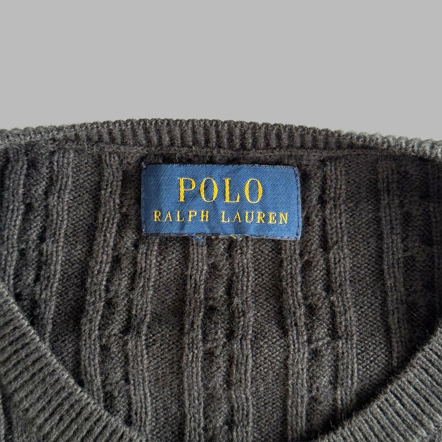 Ralph Lauren Cable Knit Cardigan - Medium