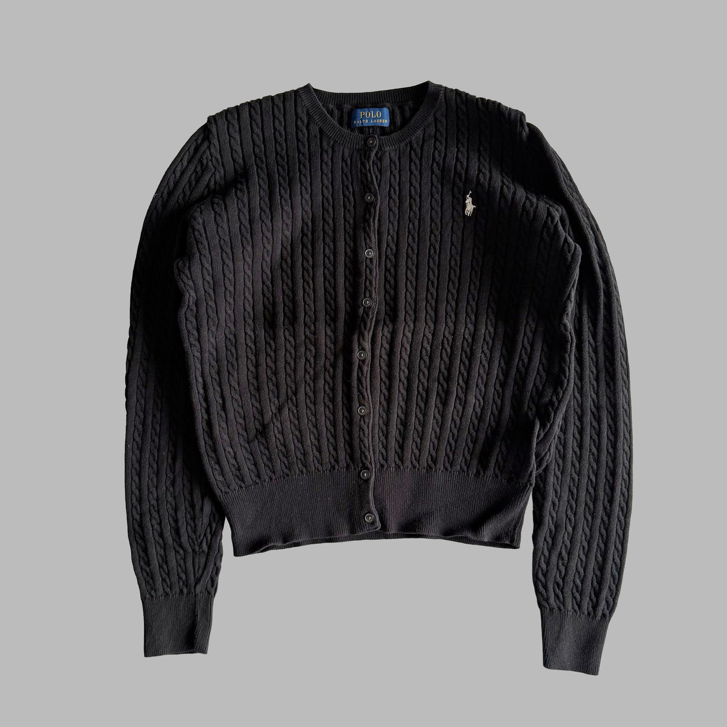 Ralph Lauren Cable Knit Cardigan - Medium