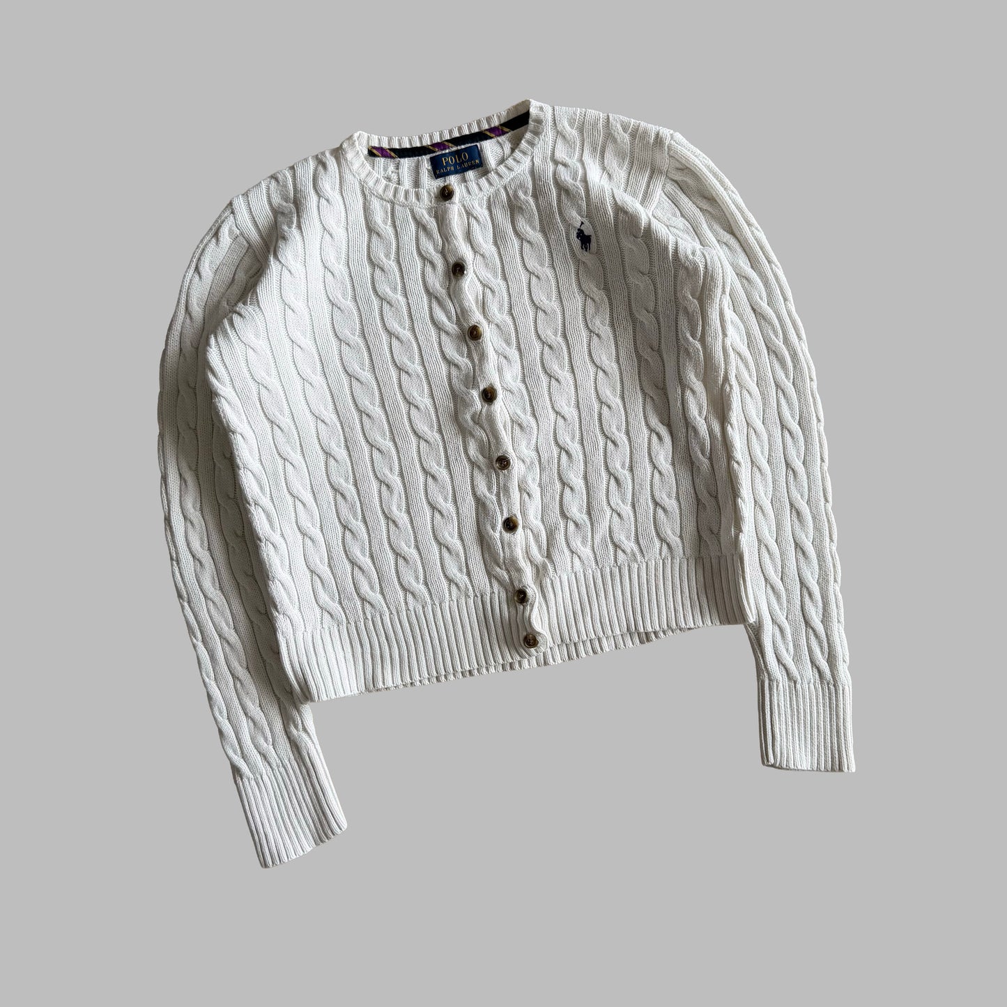 Polo Ralph Lauren Cable Knit Cardigan - S