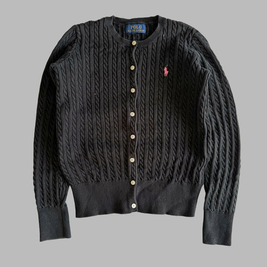 Ralph Lauren Cable Knit Cardigan - Medium