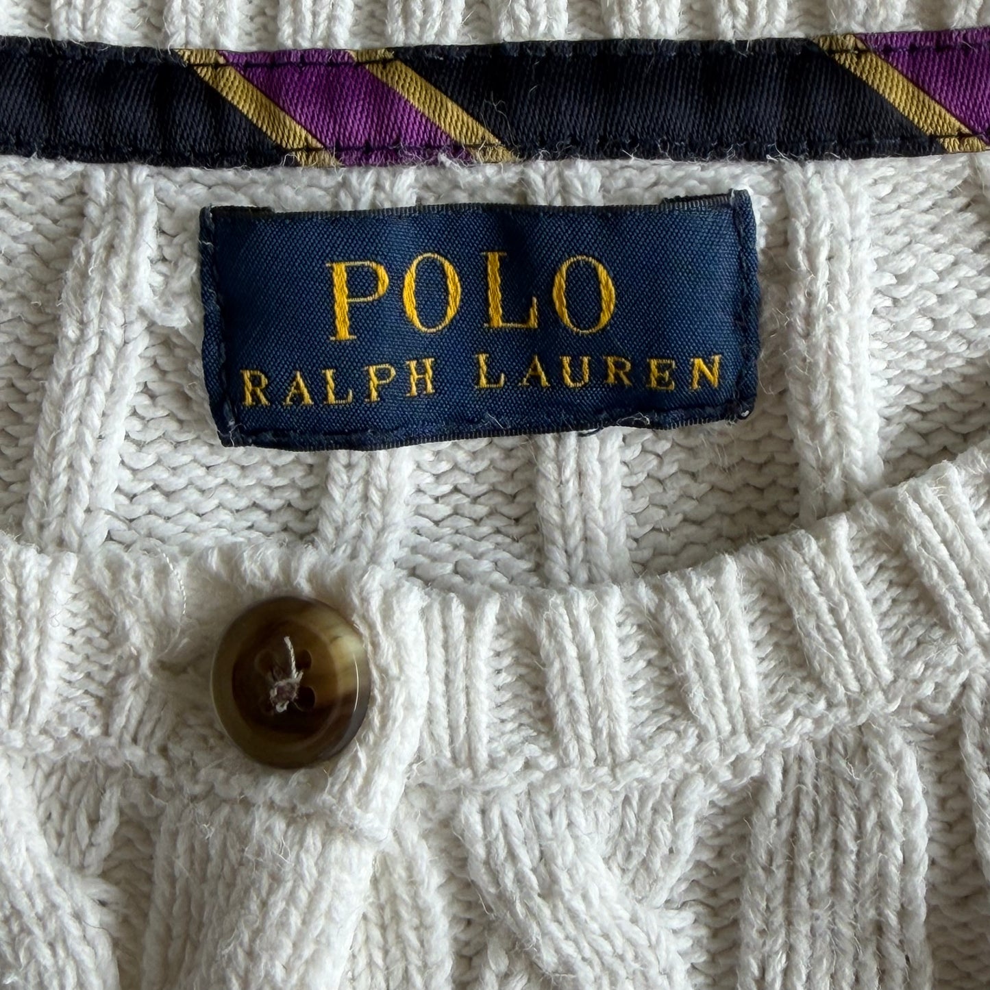 Polo Ralph Lauren Cable Knit Cardigan - S