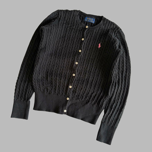 Ralph Lauren Cable Knit Cardigan - Medium