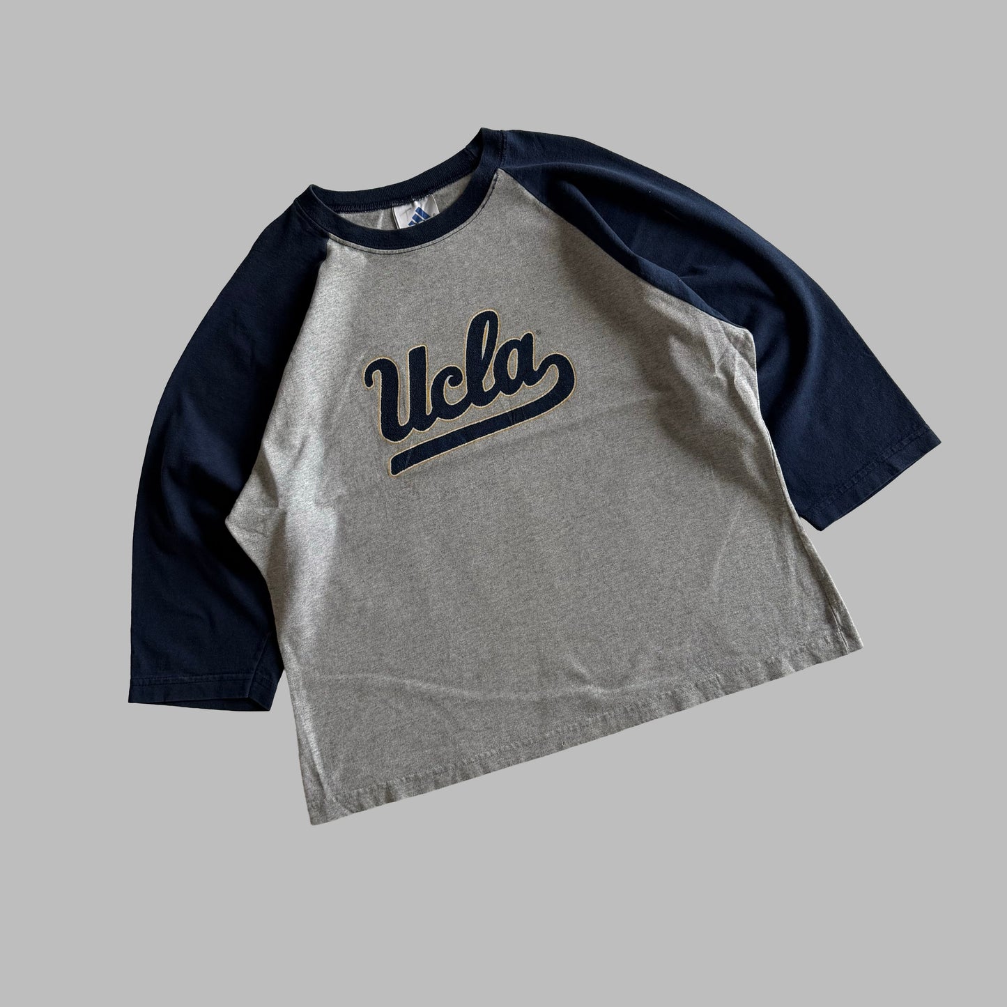 90s Adidas UCLA Raglan T-Shirt - XS