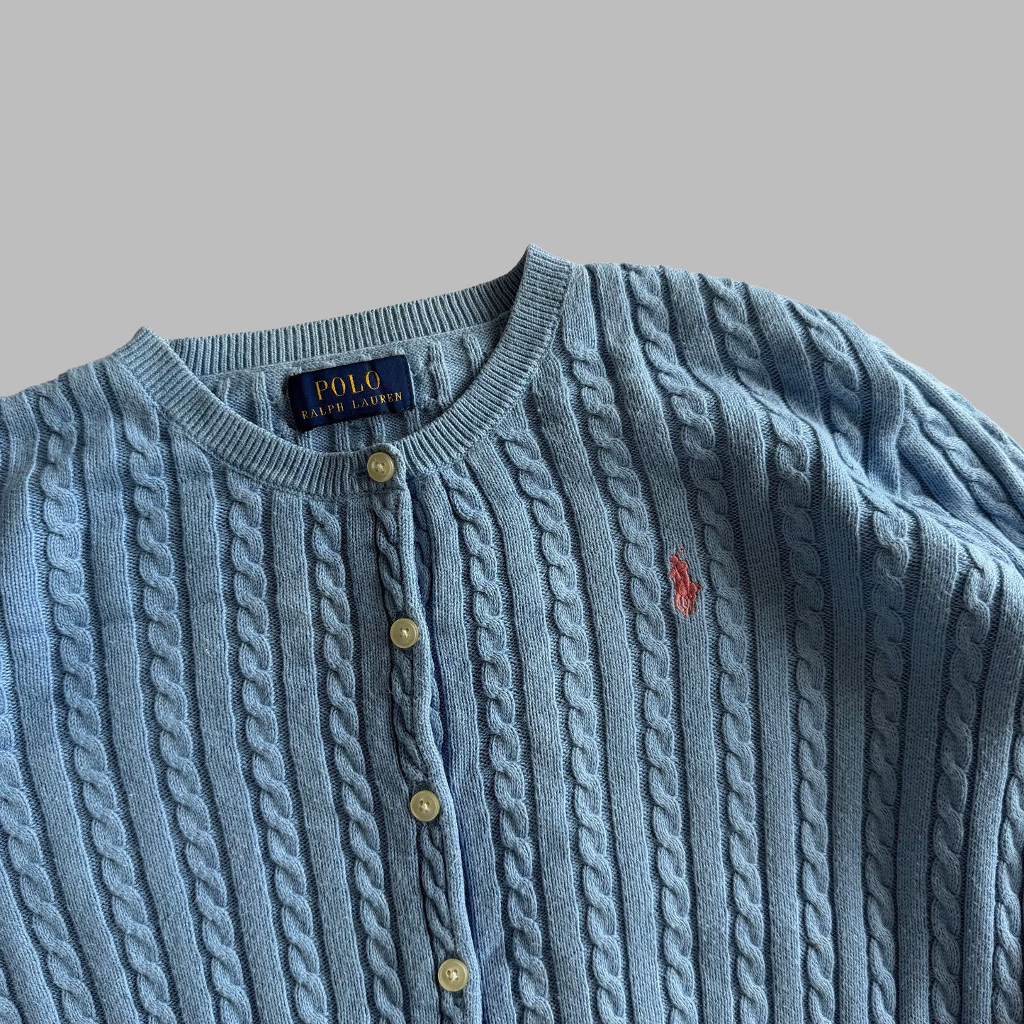 Polo Ralph Lauren Cable Knit Cardigan - M