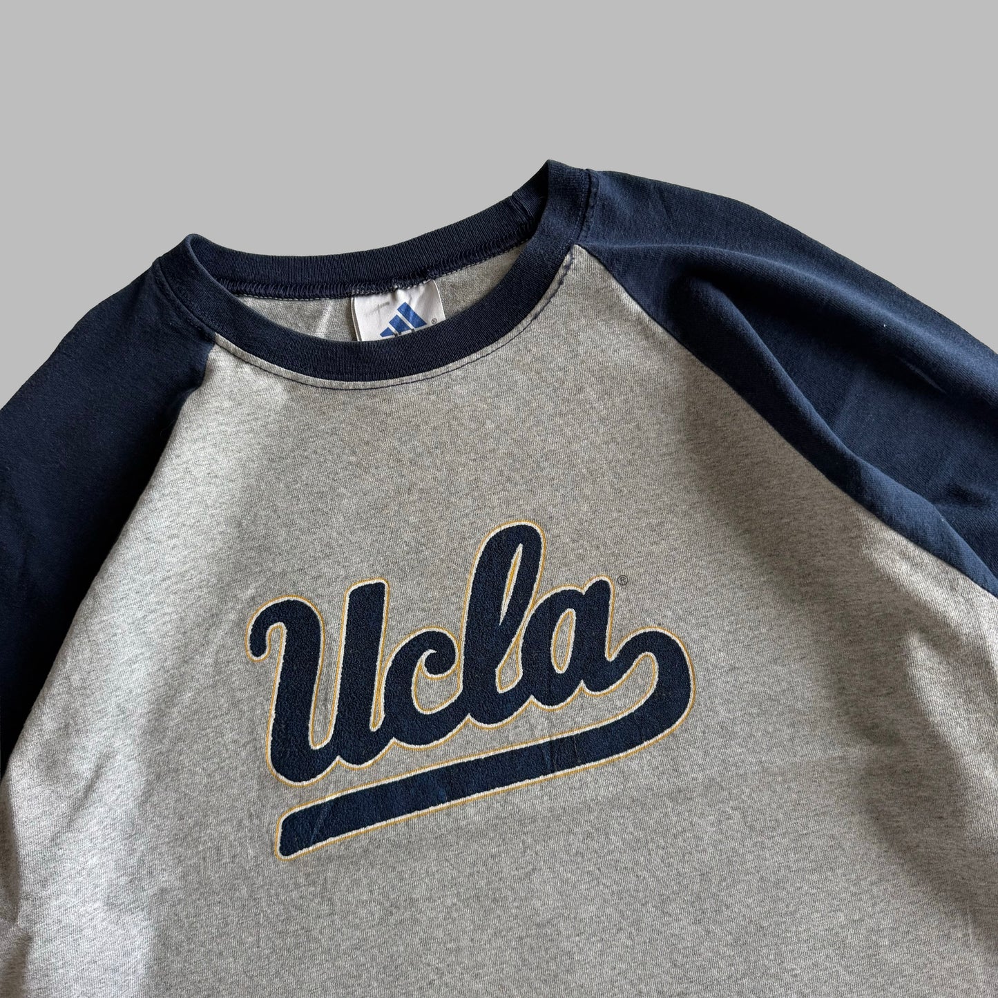 90s Adidas UCLA Raglan T-Shirt - XS