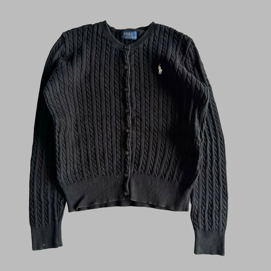 Ralph Lauren Cable Knit Cardigan - Small