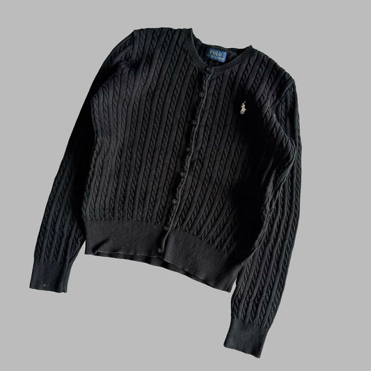 Ralph Lauren Cable Knit Cardigan - Small