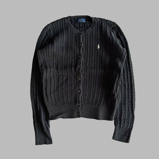 Ralph Lauren Cable Knit Cardigan - Small