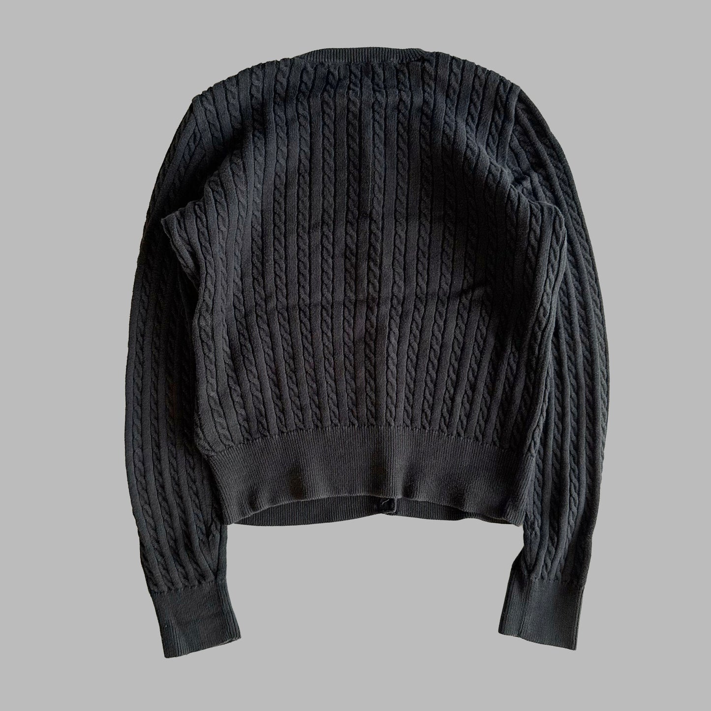 Ralph Lauren Cable Knit Cardigan - Small