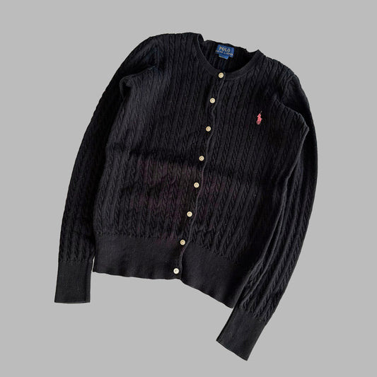 Ralph Lauren Cable Knit Cardigan - Small